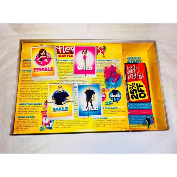 Battle of the Sexes The Battle Continues ADULT Board Game - Picture 5 of 7